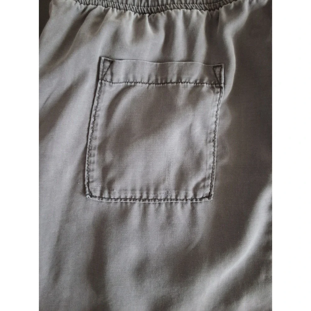 Anthropologie XL Klara Utility Drawstring‎ Cargo Pocket Skirt Dark Academia Prep - Picture 7 of 7